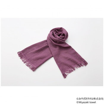 みやざきタオル 今治マフラー シーズン 160cm×34cm No.33 グレープ