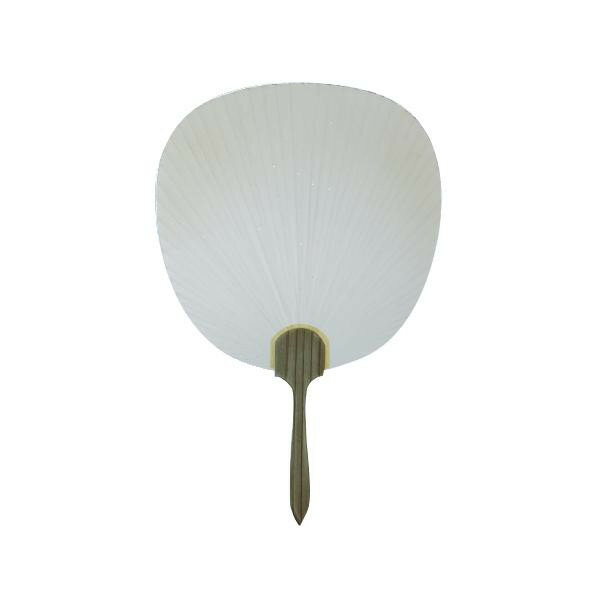 団扇 砂子ぼかし丸型杉柄 茶 TA62-3