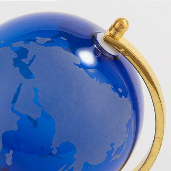 茶谷産業 Fun Science ガラス地球儀 ブルー 333-450BL [2]