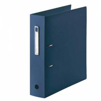 LIHIT LAB.(リヒトラブ)　noie-style　A-Zファイル　A4　S型(タテ型)　ネイビー　F-7687-11