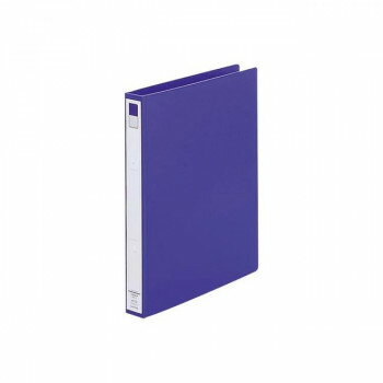 LIHIT LAB.(リヒトラブ)　リングファイル　カドロック＆ツイストリング　A4L　S型(タテ型)　2穴　青　F..