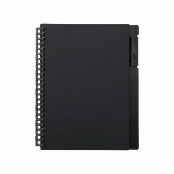 LIHIT LAB.(リヒトラブ)　オープンリングノート　A5　ピュアブラック　N-7201-24