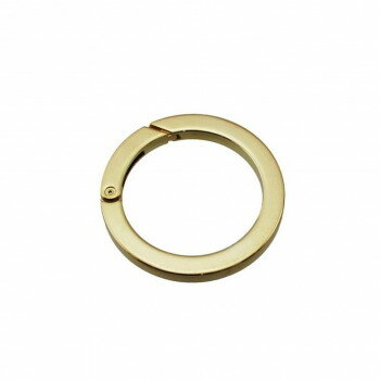 ハイロジック 丸カラビナ　50mm　ゴールド　1個入　29258