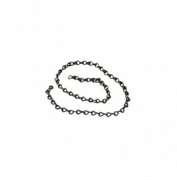 ハイロジック 鉄　二重チェーン　50cm　マットブラック　29466