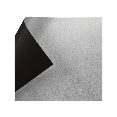 銀箔両面和紙 単色 25.5×36cm 黒 10枚入 US-5K 1 セット