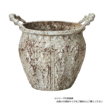 「北海道・沖縄・離島・一部地域へのお届けは別途送料を請求させていただきます。」「お客様都合でのキャンセルの場合、出荷前後にかかわらずキャンセル料などの手数料が発生いたしますので予めご了承ください。」「メーカーより取り寄せ商品のため、在庫状況によっては欠品・廃盤の可能性があります。あらかじめご了承ください。」ハンドル付きのサークル型デコレーションポットです。サイズW275×L220×H200(230)mm、内径205mm個装サイズ：22.0×27.5×23.0cm重量個装重量：763g素材・材質TIN仕様穴あり生産国中国fk094igrjs