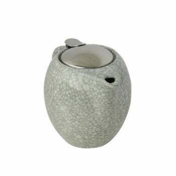 ZERO JAPAN ユニバーサルティーポット2人用 クラックルカラーズ BBN-01 SKW・クラックルホワイト