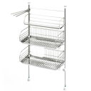 バスケットが外せる 突っ張り水切り 1305037