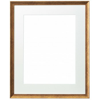 ラーソン・ジュール マンティーヤ 水彩F8S 中抜きマット付き ゴールド LJS-22496375