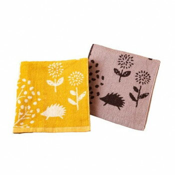 北欧調ジャカードバスタオル(ノーザン) 2色組 SV-6513-2