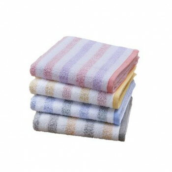 泉州産マジックボーダーフェイスタオル 4色組 K-2018-4