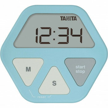 TANITA タニタ ガラスにつくタイマー ブルー TD-410