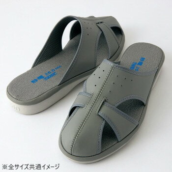 アイトス　59705 静電スリッパ グレー Scm