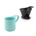 ZERO JAPAN(ゼロジャパン) ドリッパー&カフェマグセット ドリッパートレイ付 DMZ-16 BK/AM