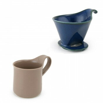 ZERO JAPAN(ゼロジャパン) ドリッパー＆カフェマグセット ドリッパートレイ付 DMZ-16 JB/OOG