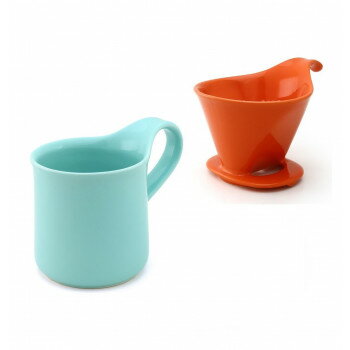 ZERO JAPAN(ゼロジャパン) ドリッパー＆カフェマグセット ドリッパートレイ付 DMZ-16 TG/AM