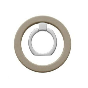 MagSafe対応 スマートフォンリング「MAGTUS」Ring Slim グレージュ　LN-SMRG08GG
