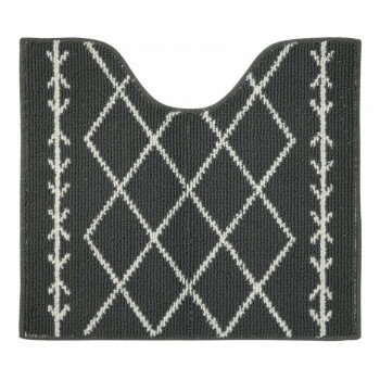 ベニワレン トイレ足元マット グレー 約58×65cm　ヨコズナクリエーション