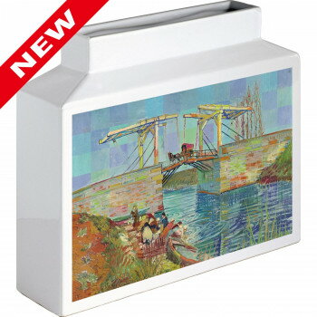 名画モザイクアートシリーズ 〜アートベース〜 Mサイズ・ヨコ 「ゴッホ(アルルの跳ね橋)」 MV-04016