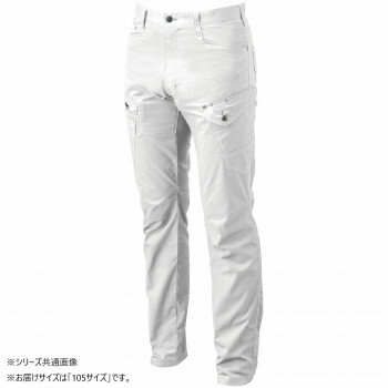 桑和 3088-08 カーゴパンツ 105サイズ シルバーグレー(22)