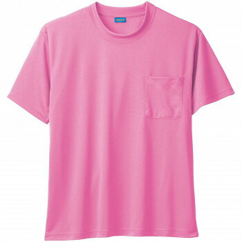 桑和 50381 半袖Tシャツ(胸ポケット付き) Lサイズ ピンク(44) SOWA(4.0)