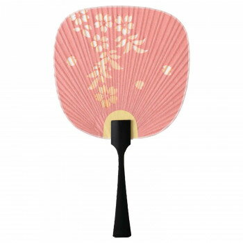 日本製(MADE IN JAPAN) 豆都うちわ 桜 3506