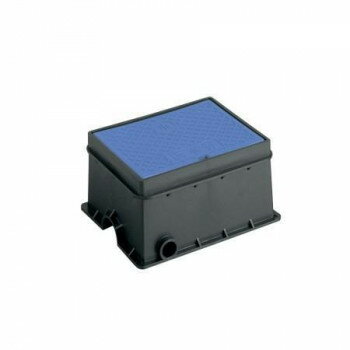 三栄水栓　SANEI　散水栓ボックス　R81-8　B・青