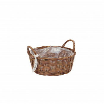 MURATAYA P.PラタンバスケットフラットS Brown 3007