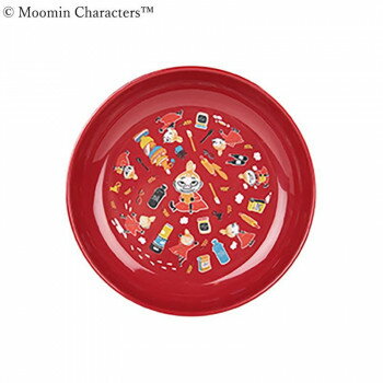 MOOMIN ムーミン メラミンスーププレート リトルミイ Red MNX060101(3.0)