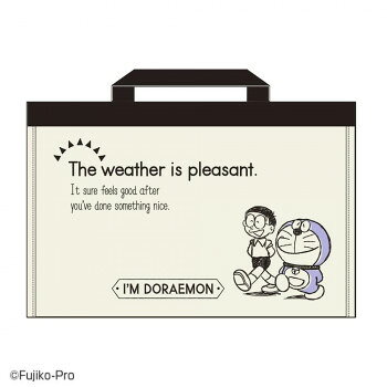 ゾーウィー I’m Doraemon メッシュバッグインバッグ ブラック 2587
