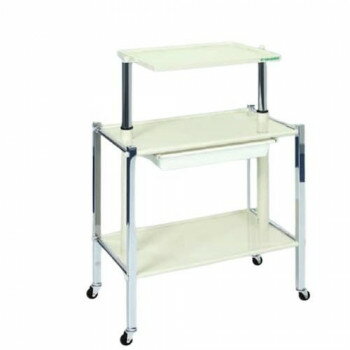 高田ベッド製作所 HLワーゴン(キャスター付き) スチール製ワゴン TB-37-01