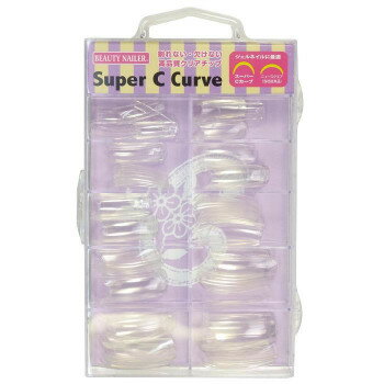 ビューティーネイラー クリアティップス スーパーCカーブ PT-12N