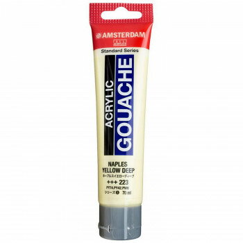 アムステルダム アクリリックガッシュ 70ml　ネープルスイエローディープ　AAG70 223　402402