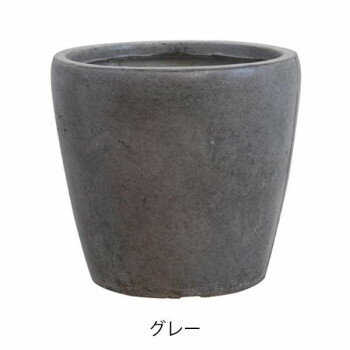 グリーンポット 植木鉢 ファントム ラウンド グレー 35cm GA-2035GY