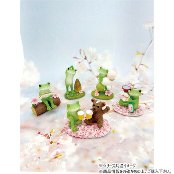 ティーライフ コポー 置物 桜サンドイッチとカエル 621629 [2]