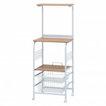 不二貿易 C/D:14691 レンジワゴン FBC-03-1 WH/NA 14691