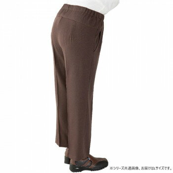 ケアファッション スタイルをケアするパンツ(婦人) モカ L 9764302