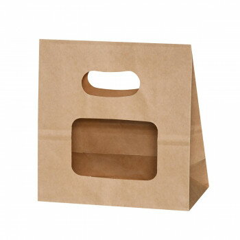 ウィンドウイーグリップ　茶無地 50枚 XZK51202