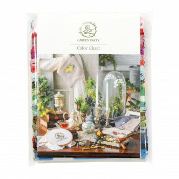 GARDEN PARTY ガーデンパーティー 刺しゅう糸セット -スプール付- ジャパニーズガーデン GP-50B