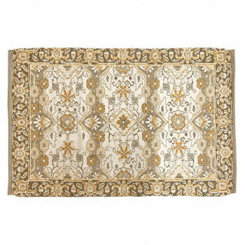 naturalistic　ナチュラリスティック　デジタルプリント　ハーフラグマット　50　YELLOW　GMT8622