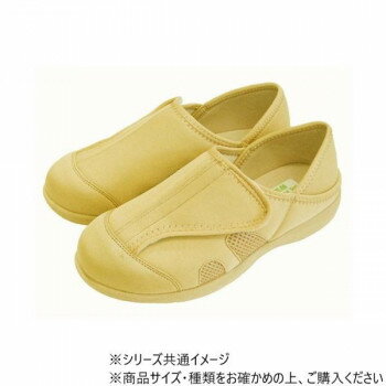 神戸生絲　あし笑顔/かかとが踏めるルームシューズ3L KT-1 ベージュ