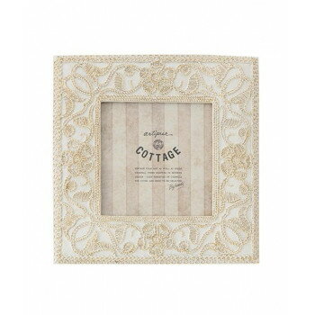 東京かんかん 草花スクエアフォトフレーム ホワイト M45-2465WH