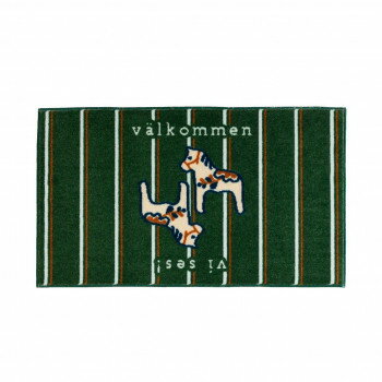 (クリーンテックス) デザインマット kahou valkommen_green 45×75cm