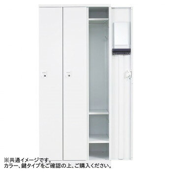 豊國工業 オール扉タイプ4人用1段 W1050(ダイヤル錠) RLK-TTD410-WTW [2]