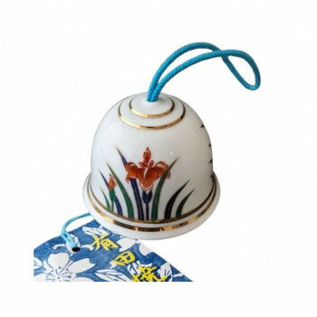 有田焼 風鈴 金彩アヤメ FU-01