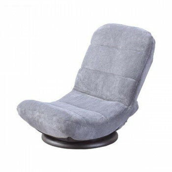 東谷 コンパクト回転チェア グレー RKC-176GY