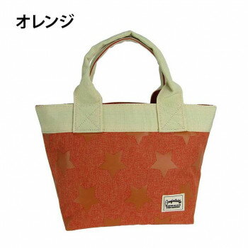 Shopping Bags, Ecology Bags - 優美社　4609-00　Porta Fortuna （ポルタ フォルチューナ） ランチバッグ　星柄 オレンジ