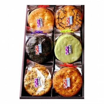 草加せんべい　草加いろいろ(6マス)×3箱