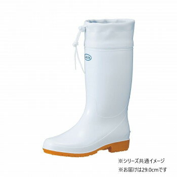 福山ゴム工業　長靴 ガロア 6　29.0cmホワイト BB15100