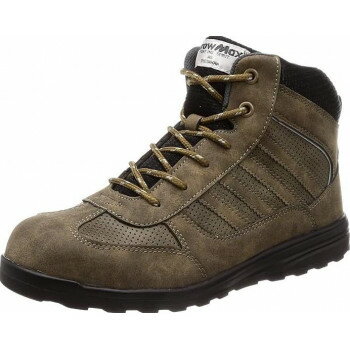 「北海道・沖縄・離島・一部地域へのお届けは別途送料を請求させていただきます。」「お客様都合でのキャンセルの場合、出荷前後にかかわらずキャンセル料などの手数料が発生いたしますので予めご了承ください。」「メーカーより取り寄せ商品のため、在庫状況によっては欠品・廃盤の可能性があります。あらかじめご了承ください。」ミドル丈ながら履きやすい吐き口設定のセーフティースニーカーです。反射材で視認性UP。サイズ26.5cm個装サイズ：31.7×23.9×11.7cm重量個装重量：1060g素材・材質アッパー:PU、メッシュ底:ゴム底ウィズ:EEE仕様耐油・静電気帯電防止底生産国中国fk094igrjs